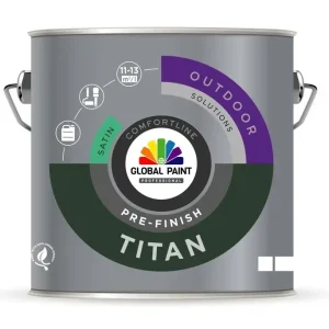 Nieuw Global Paint Titan Pre Finish | Voorlak Buiten-500 ML - Wit