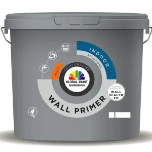 Global Paint Wall Primer | Muur- & Gevelprimer-2,5 LTR - Wit Must-Have