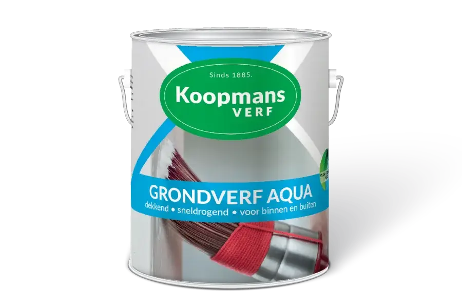 Express Levering Koopmans Grondverf Aqua-750 ML - Wit