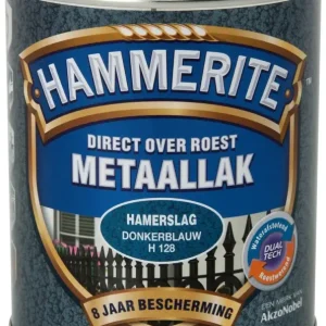 Bestseller Hammerite Metaallak Hamerslag Donkerblauw H128-250 ML
