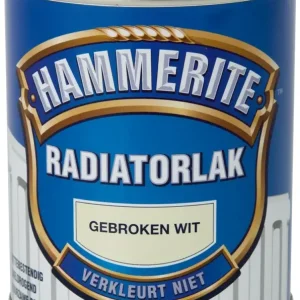 Hammerite Radiatorlak Gebroken Wit-250 ML Uitverkoop
