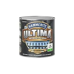 Hammerite Ultima Mat Wit RAL 9016-250 ML Direct Verzonden