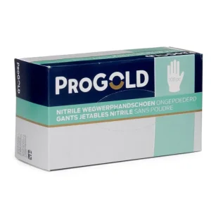 Progold Handschoen Nitrile Disposable-Maat L - 100 Stuks Beste Prijs