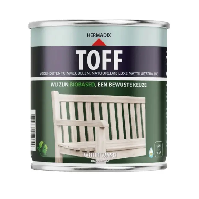 Direct Verzonden Hermadix Toff Hardhout Olie White Wash-750 ML