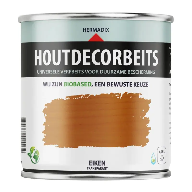 Hermadix Houtdecor Transparant Eiken 653-750 ML Superprijs