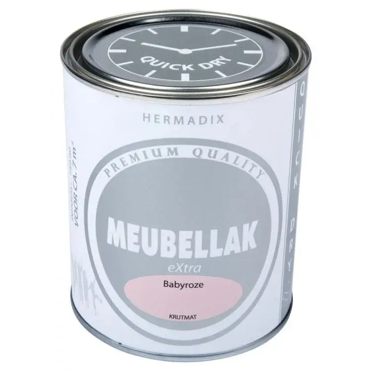 Hermadix Meubellak Extra Krijtmat Baby Roze-750 ML Lage Kosten