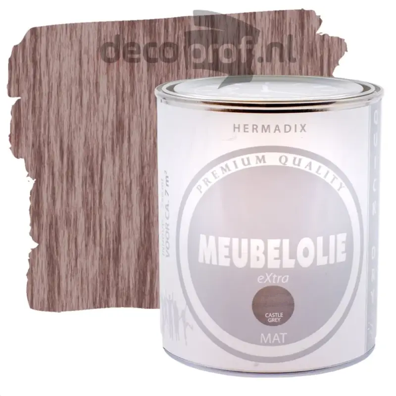 Hermadix Meubelolie Extra Castle Grey-750 ML Voordeelprijs