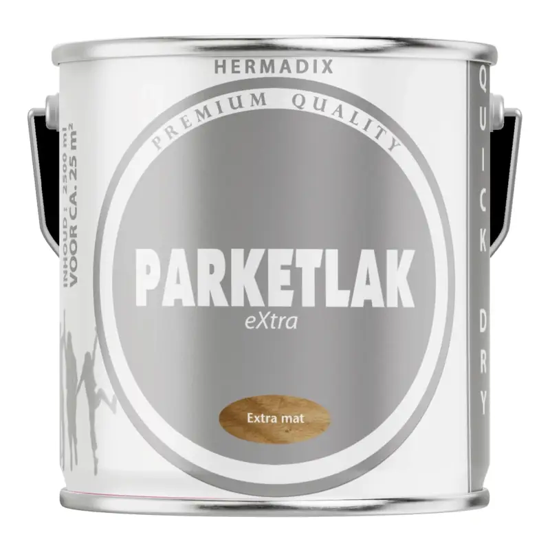 Hermadix Parketlak Extra Mat-2,5 LTR Superprijs