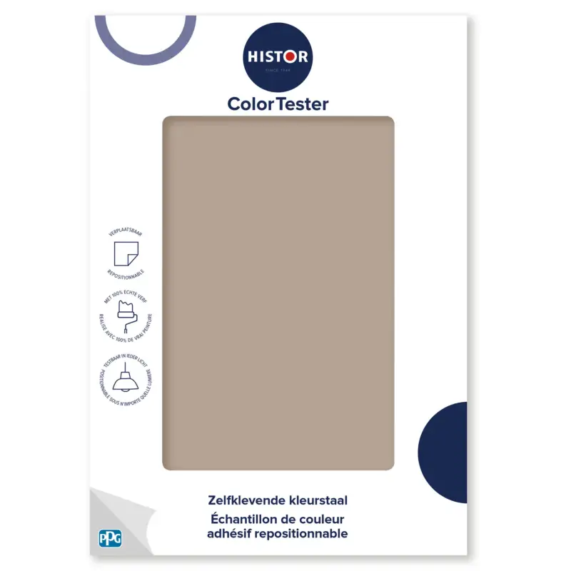 Favoriet Kleurstaal Histor Colortester In The Saddle PPG1020-4 | Zelfklevende Kleurstaal-A5 Formaat