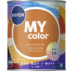 Exclusieve Aanbieding Histor MY color Muurverf Extra Mat-1 LTR - Kleur