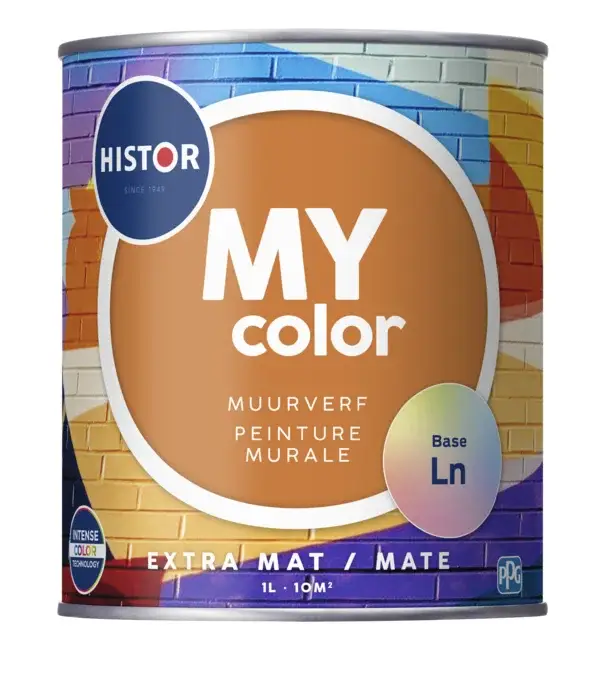Exclusieve Aanbieding Histor MY color Muurverf Extra Mat-1 LTR - Kleur