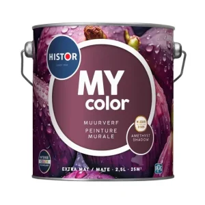 Histor MY color Muurverf Extra Mat Amethyst Shadow-2,5 LTR Seizoensaanbieding