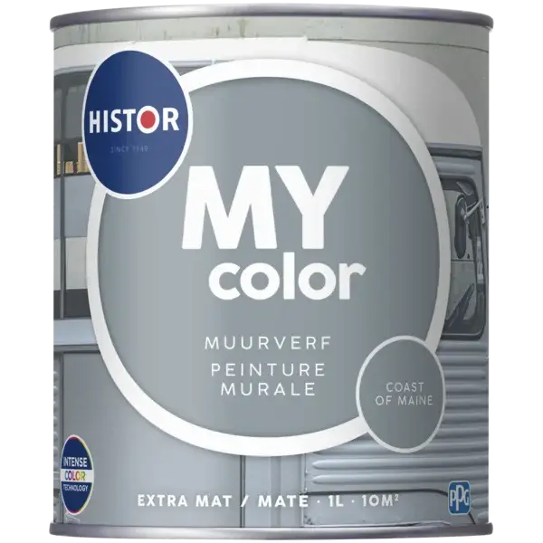 Histor MY color Muurverf Extra Mat Coast Of Maine-1 LTR Direct Beschikbaar