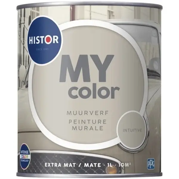 Fabrieksprijs Histor MY color Muurverf Extra Mat Intuitive-1 LTR