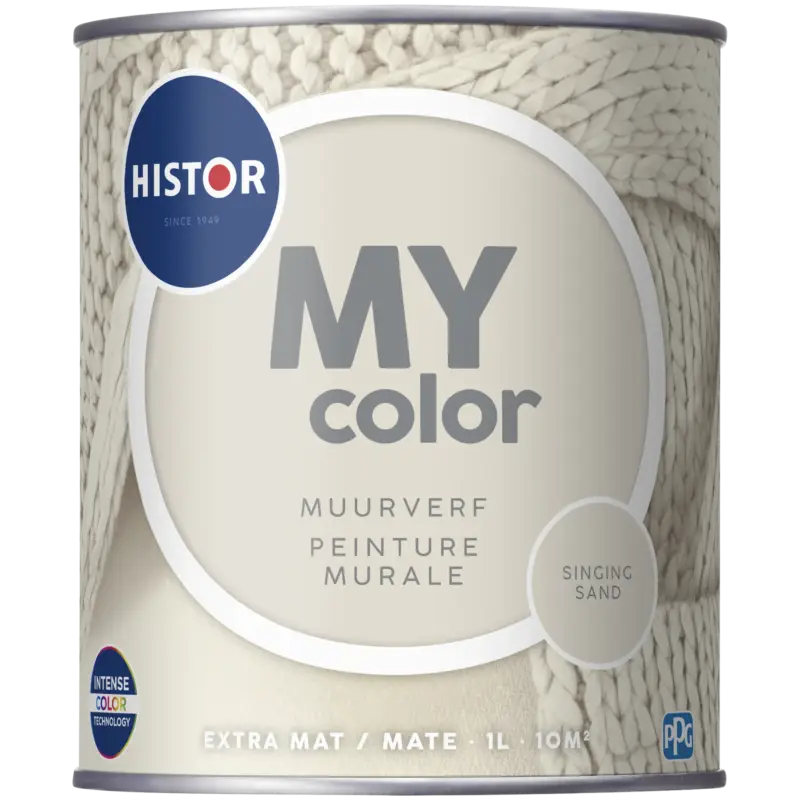 Histor MY color Muurverf Extra Mat Singing Sand-1 LTR Flitsaanbieding