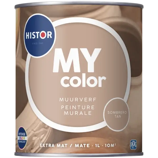 Merkproduct Histor MY color Muurverf Extra Mat Sombrero Tan-1 LTR