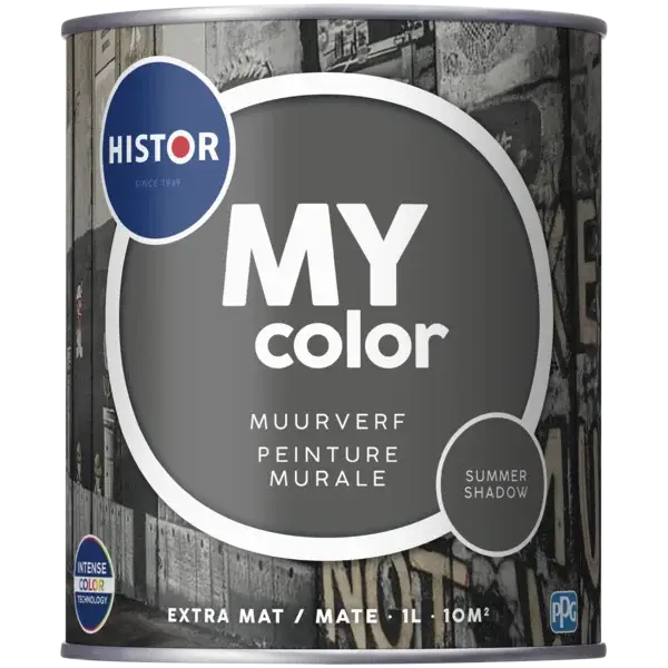 Histor MY color Muurverf Extra Mat Summer Shadow-1 LTR Direct Beschikbaar