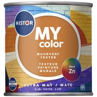 Populair Histor MY color Muurverf Extra Mat Tester-250 ML - Wit