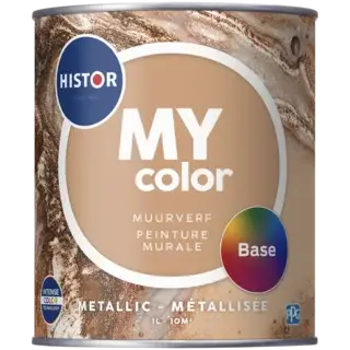 Seizoensaanbieding Histor MY color Muurverf Metallic-1 LTR - Kleur
