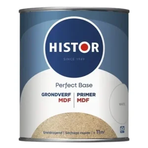 Histor Perfect Base Grondverf MDF-750 ML - Wit Goedkoop