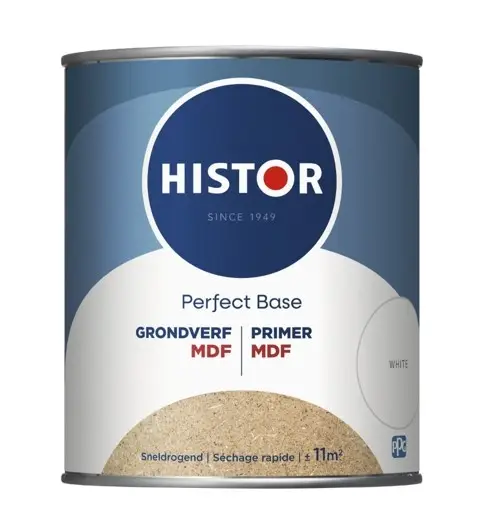 Histor Perfect Base Grondverf MDF-750 ML - Wit Goedkoop