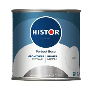 Histor Perfect Base Grondverf Metaal-250 ML - Wit Nieuw