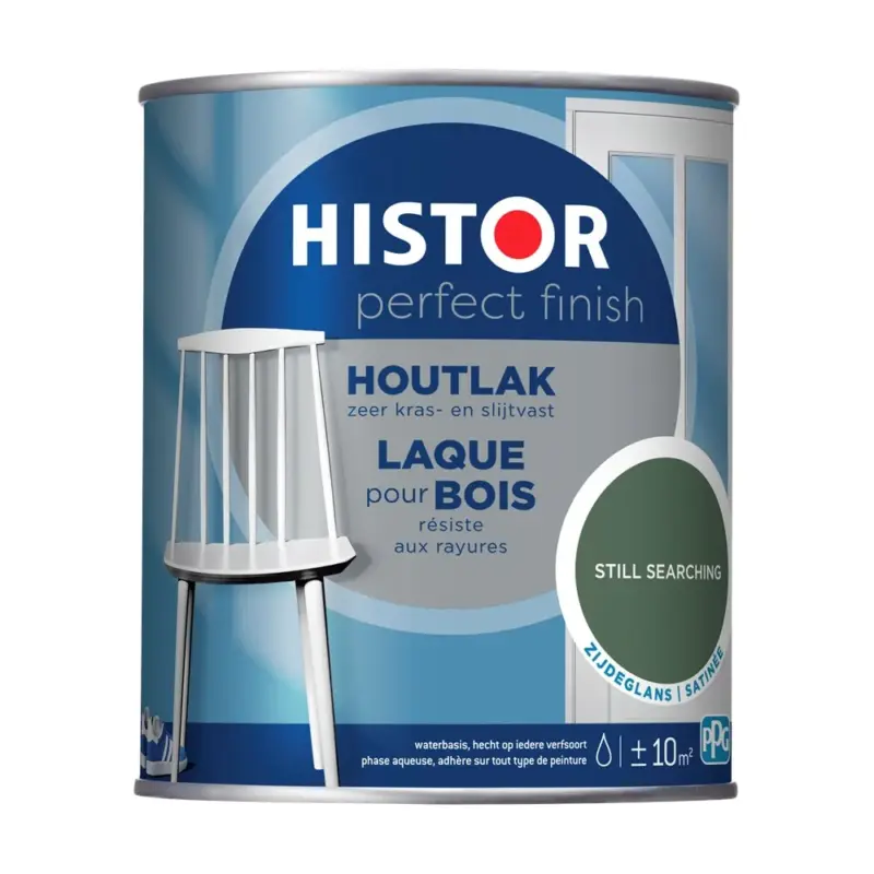 Dagaanbieding Histor Perfect Finish Houtlak Zijdeglans Still Searching-750 ML