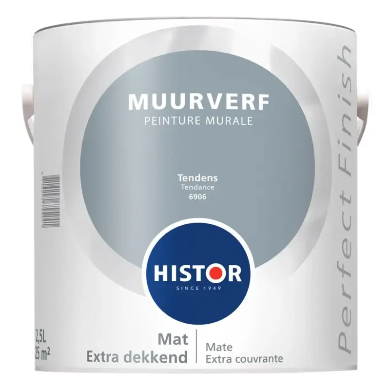 Beste Prijs Histor Perfect Finish Muurverf Mat Tendens 6906-2,5 LTR