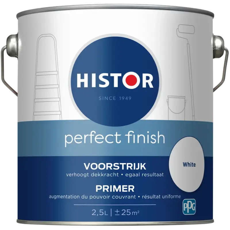 Histor Perfect Finish Voorstrijk-2,5 LTR - Wit Betaalbaar