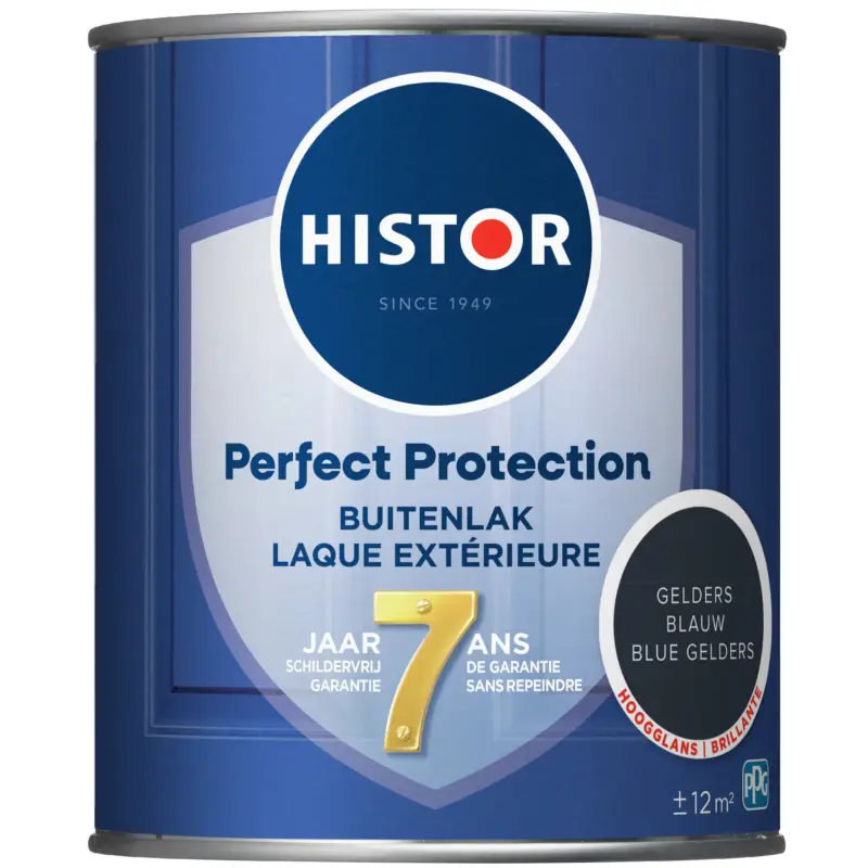 Histor Perfect Protection Buitenlak Hoogglans Gelders Blauw-750 ML Speciale Aanbieding