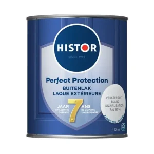 Histor Perfect Protection Buitenlak Zijdeglans Verkeerswit RAL9016-750 ML Beste Prijs