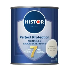 Histor Perfect Protection Buitenlak Zijdeglans Cremewit RAL9001-750 ML Nu Kopen