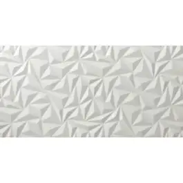 3D Wall Design Angle White Matt 40x80 cm Direct Verzonden