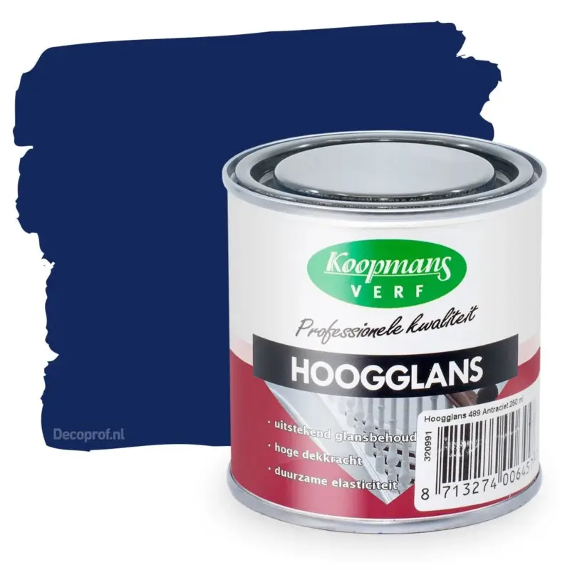 Koopmans Hoogglans 42 Blauw-250 ML Beste Prijs