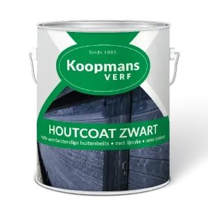 Koopmans Houtcoat Zwart-2,5 LTR Betaalbaar