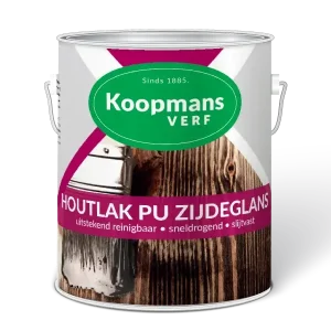 Populair Koopmans Houtlak PU Zijdeglans-250 ML - Kleurloos