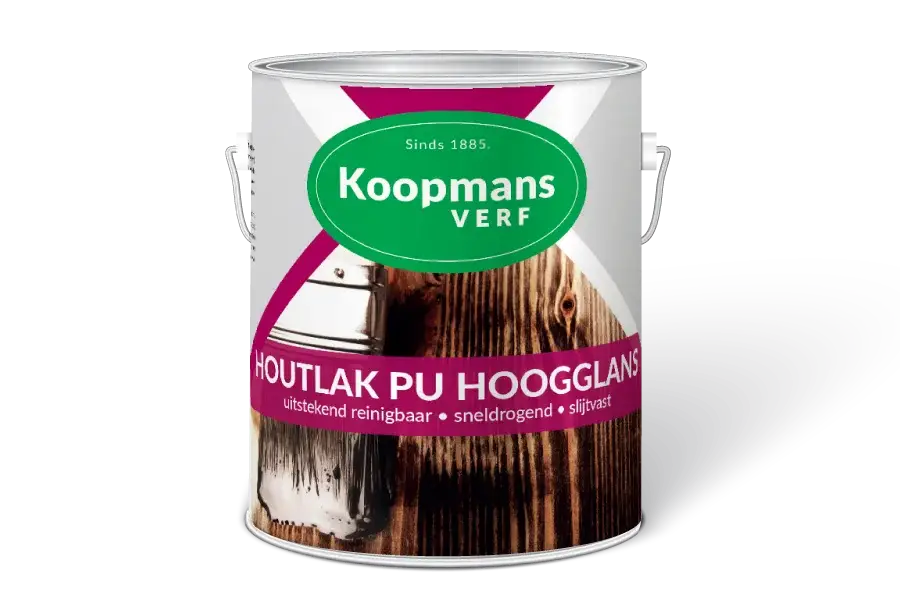 Koopmans Houtlak PU Hoogglans Blank-250 ML Actieprijs