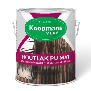 Koop Vandaag Koopmans Houtlak PU Mat Blank-250 ML
