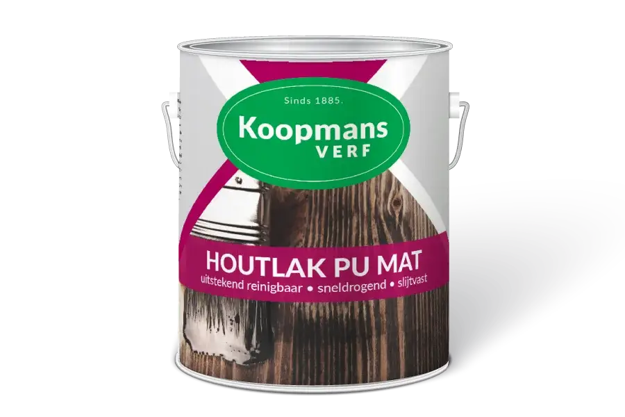 Koop Vandaag Koopmans Houtlak PU Mat Blank-250 ML