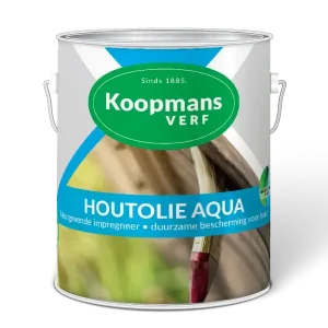Koopmans Houtolie Aqua-2,5 LTR - Transparante kleur Hete Deal