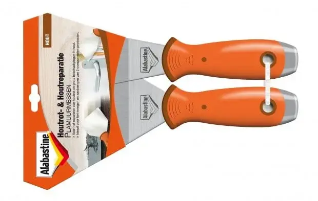 Alabastine Houtrot En Houtreparatie Plamuurmes-1 SET Hete Deal