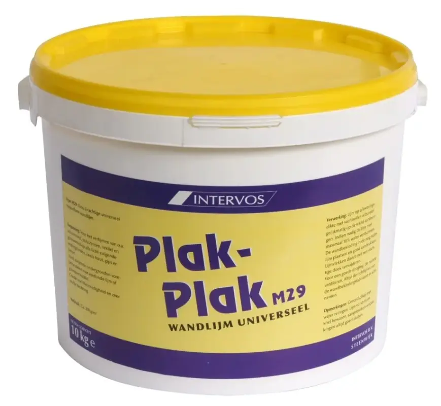 Nu Kopen Intervos Plak-Plak Wandlijm Universeel M29-10 KG