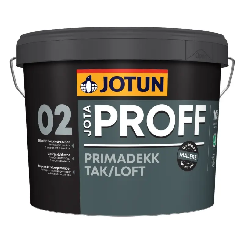 Jotun Jotaproff Primadekk | Matte Muurverf-10 LTR - Wit Exclusieve Aanbieding