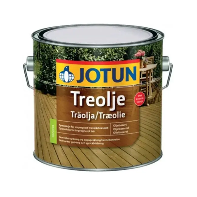Premium Jotun Treolje Solvent | Matte Houtolie-3 LTR - Kleurloos