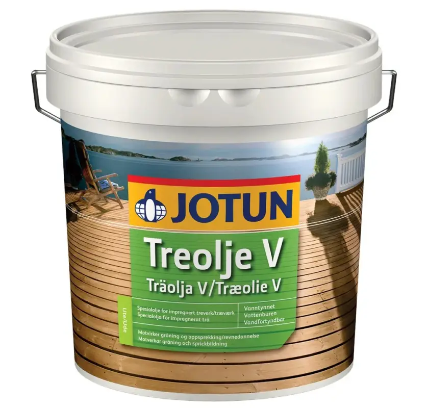 Jotun Treolje V | Matte Houtolie-2,7 LTR - Kleurloos Gratis Retour