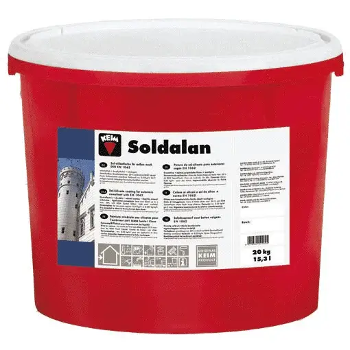 Keim Soldalan | Matte Gevelverf-5 KG - Wit Gereduceerde Prijs