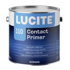 Lucite 110 Contactprimer | Grondverf Binnen & Buiten-1 LTR - Wit Finale Uitverkoop