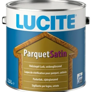 Lucite Parquet Satin | Zijdeglans Blanke Vloerlak-2,5 LTR Koopje