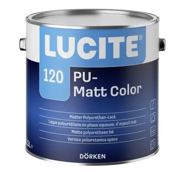Lucite 120 PU-Matt Color | Matte Lakverf Binnen-750 ML - Wit Korting