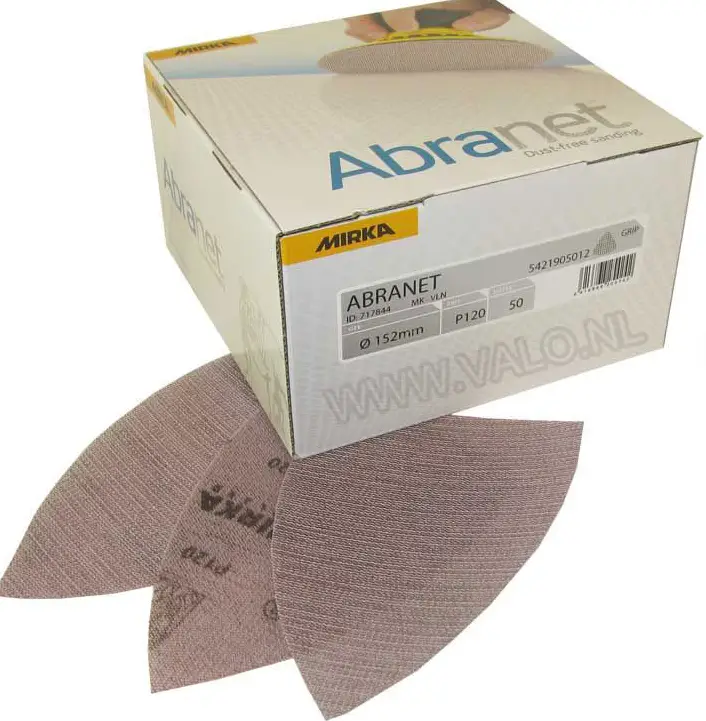 Mirka Abranet Delta Schuurstroken 100 x 152 x 152 mm-50 ST - P120 Alleen Vandaag
